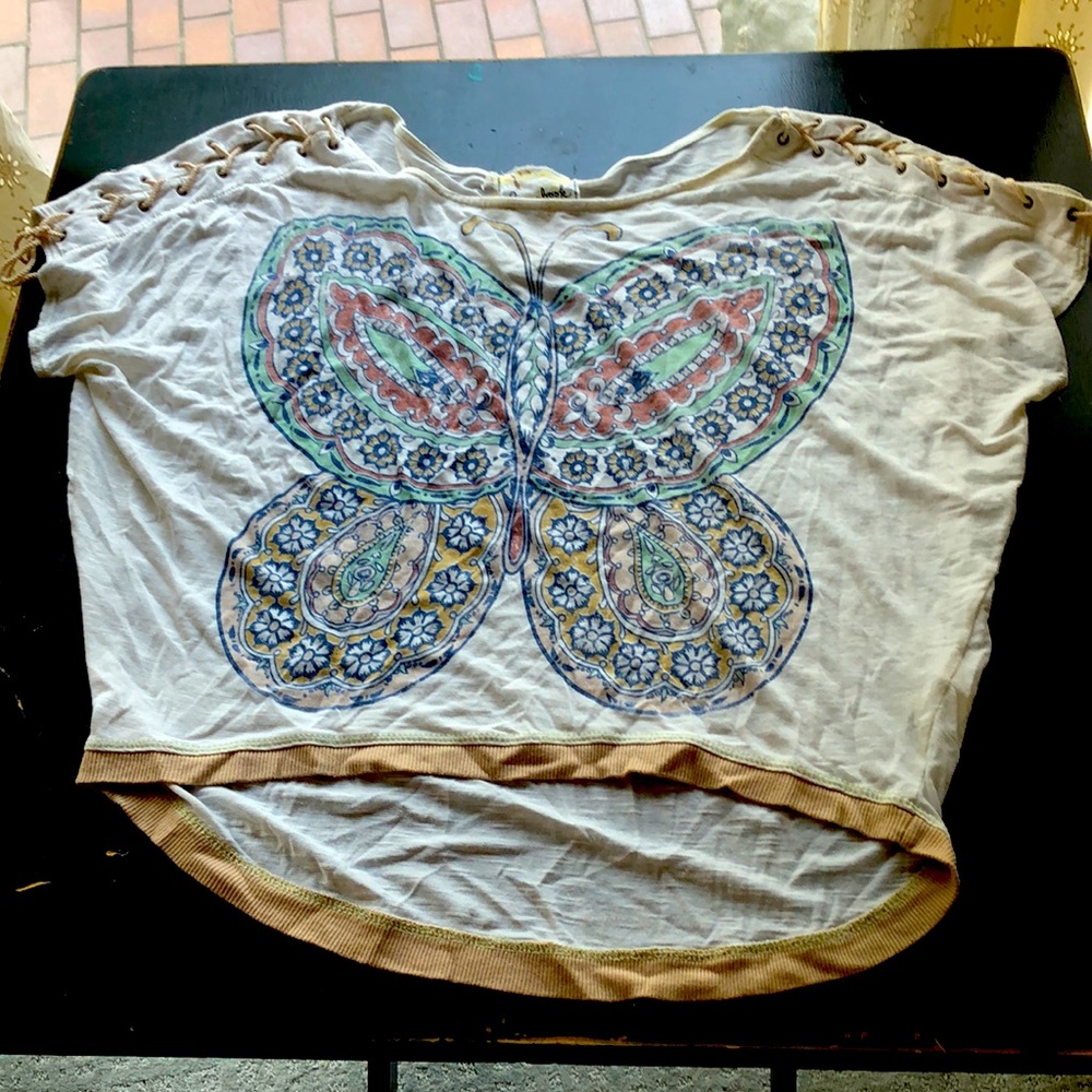 Scrapbook Originals oversize butterfly T-shirt
